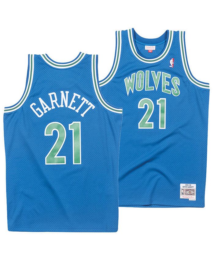 Mitchell & Ness Men's Kevin Garnett Blue Minnesota Timberwolves