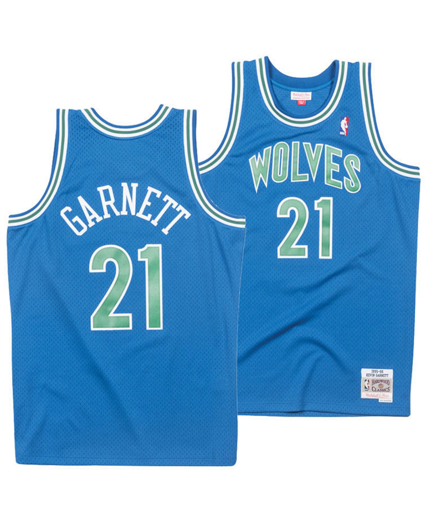 Big Boys Kevin Garnett Minnesota Timberwolves Hardwood Classic Swingman Jersey