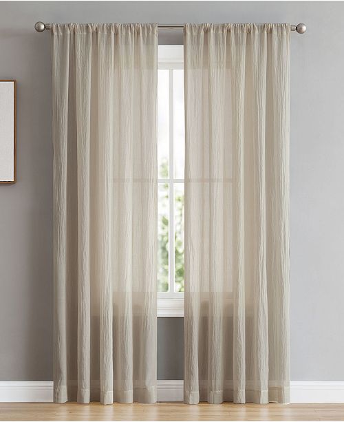 French Connection Rosa 104 X 96 Backtab And Rod Pocket Faux