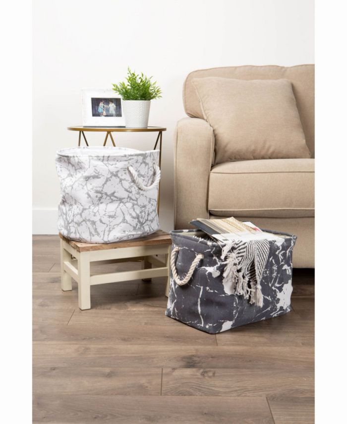 Design Imports Storage Bin Marble, Round & Reviews - Cleaning & Organization - Home - Macy's