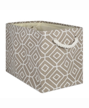 Design Import Storage Bin Stained Glass Rectangle