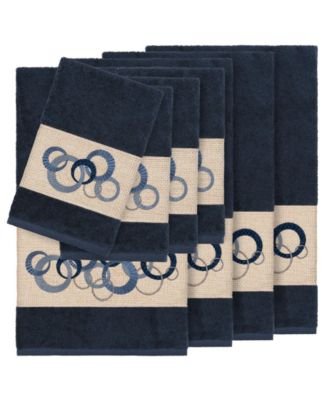 Turkish Cotton Annabelle 8-Pc. Embellished Towel Set