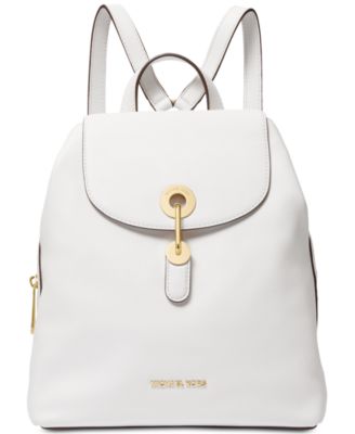 michael kors leather backpack womens