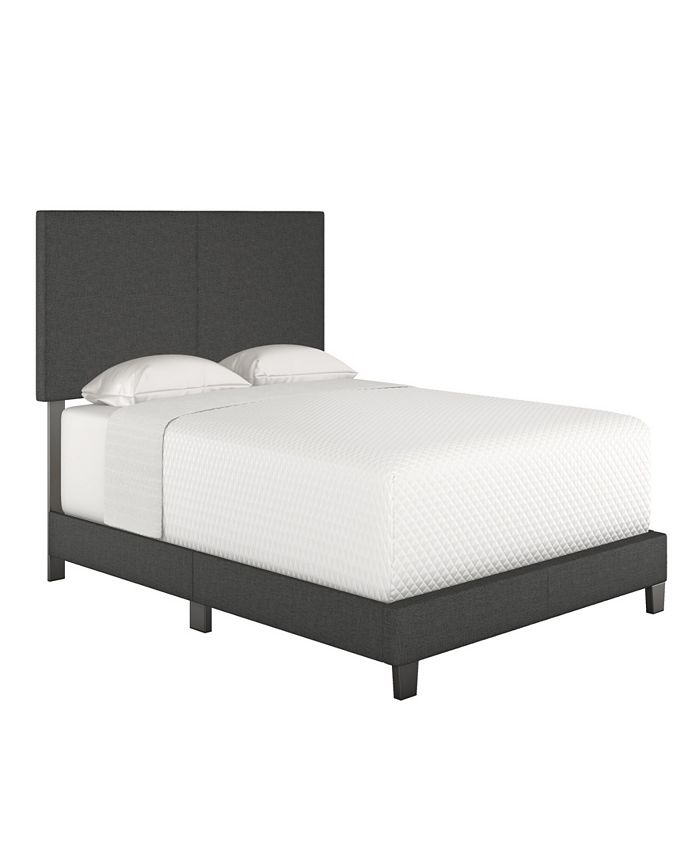 Ultima Milan Upholstered Linen Platform Bed King Macy s