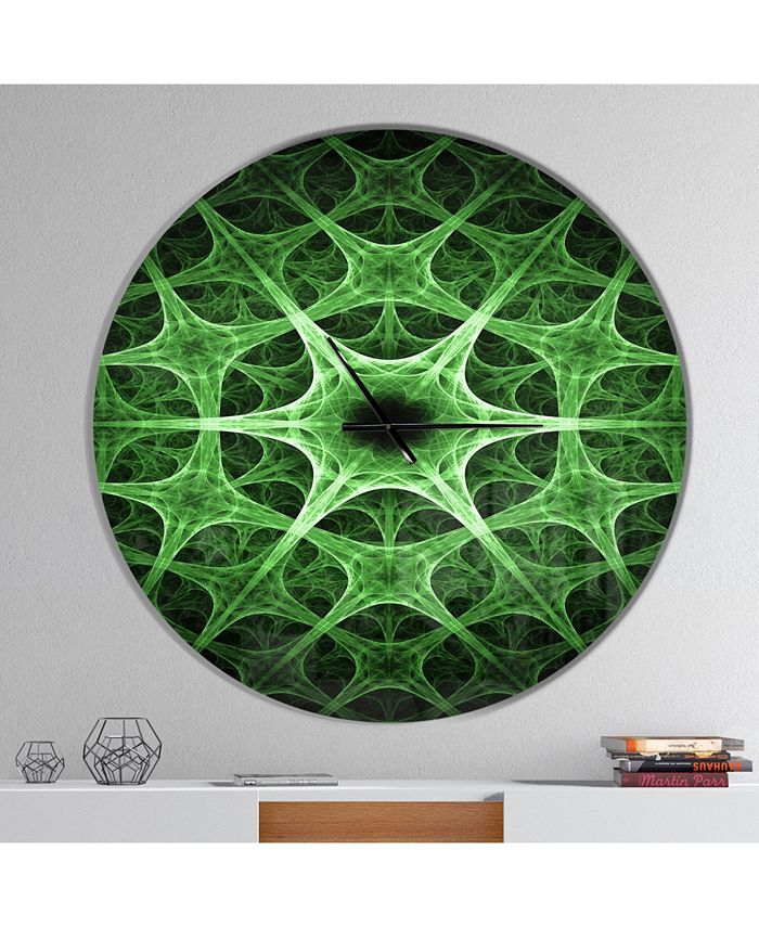 Design Art Designart Oversized Modern Round Metal Wall Clock 36 x 36