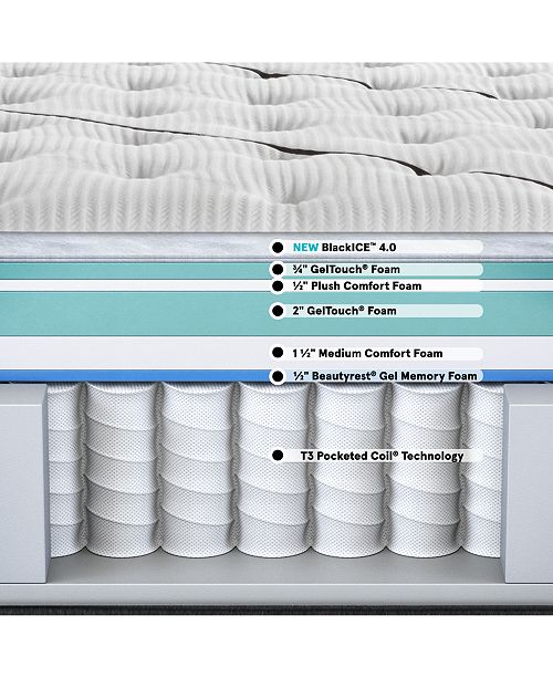 Beautyrest L Class 15 75 Plush Pillow Top Mattress Queen Reviews Mattresses Macy S
