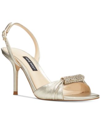 nine west kayla knotted dress sandals