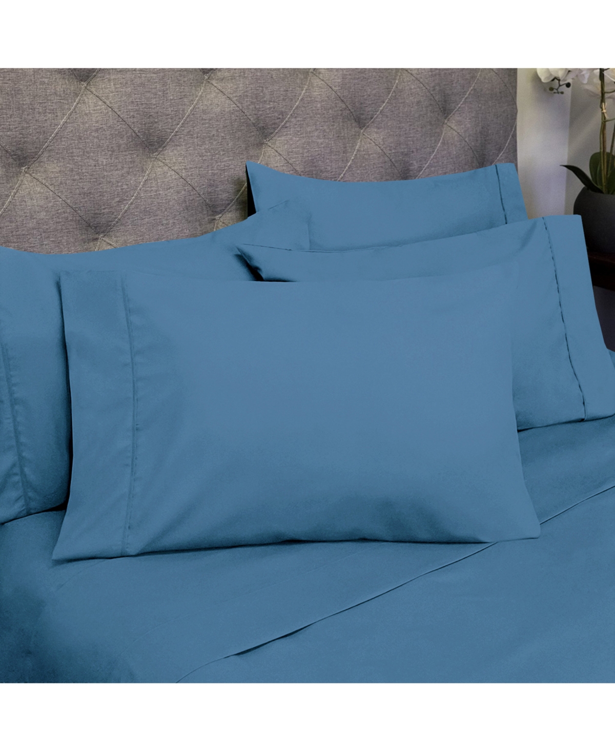 Sweet Home Collection Twin 4-Pc Sheet Set - Denim