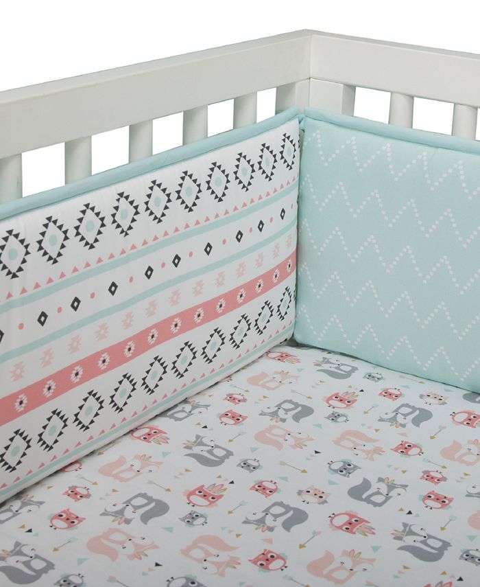 Lambs & Ivy Little Spirit Southwest Stripe and Chevron 4Piece Baby