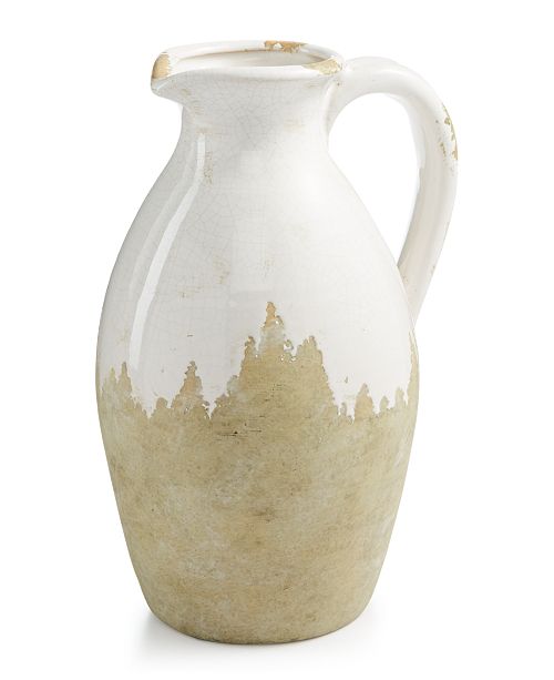 Home Essentials Closeout La Dolce Vita Ceramic Jug Reviews Vases Home Decor Macy S