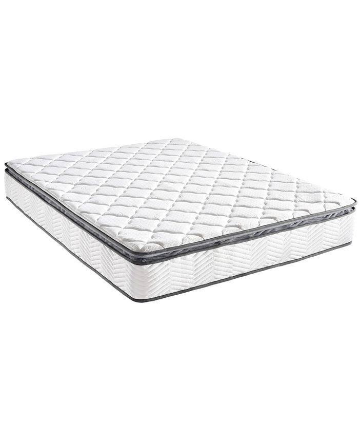 Sleep Trends Melody 9" Medium Firm Hybrid Pillow Top Mattress, Quick