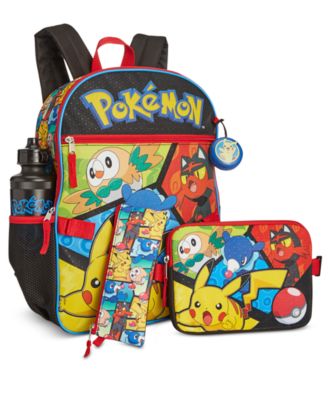 pokemon backpack and lunch bag