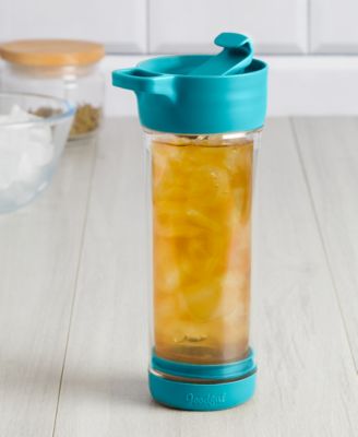 Goodful - 16-Oz. Press & Go Iced Tea Tumbler