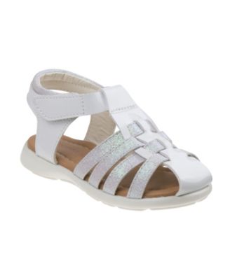 girls white sandals size 12