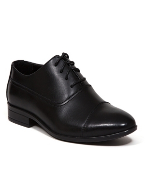image of Deer Stags Little and Big Boys Alver Classic Cap Toe Bal Dress Comfort Oxford