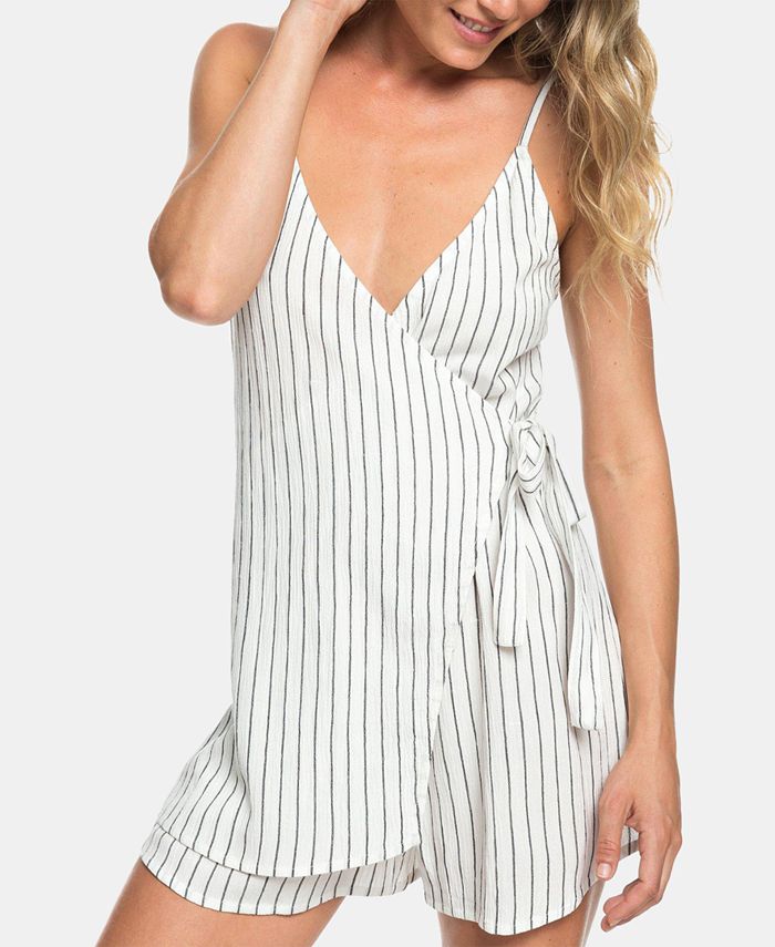 Roxy Juniors' Wrap Front Romper Macy's