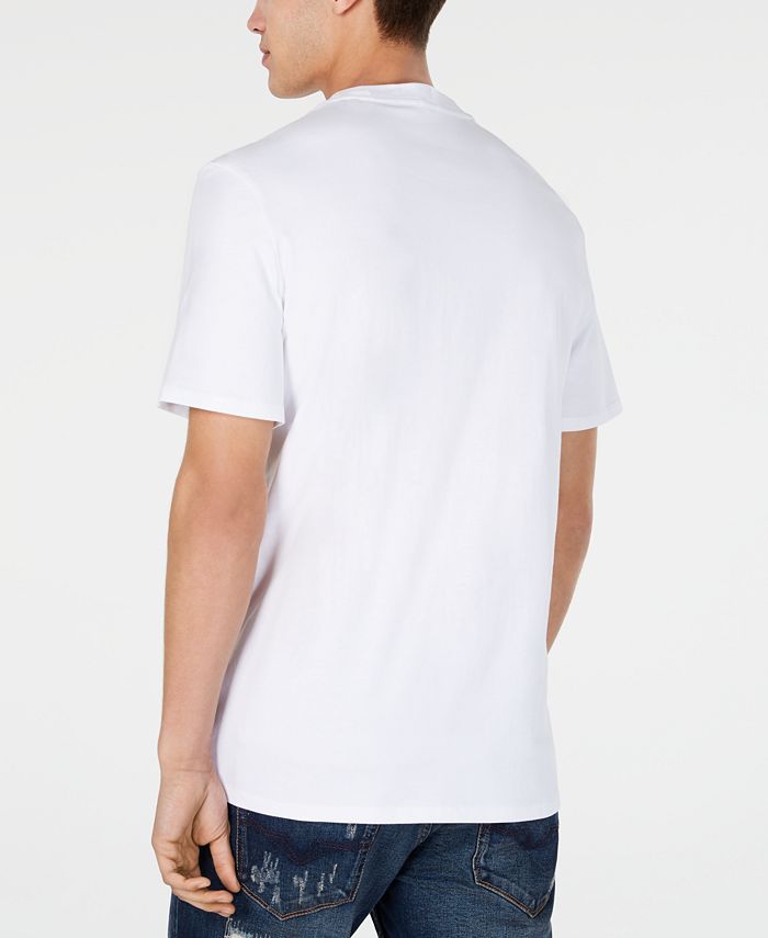 GUESS Men's Embroidered Logo Graphic T-Shirt - Macy's