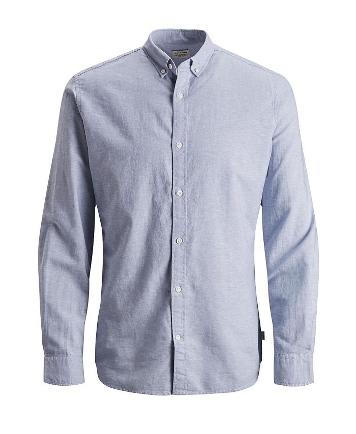 Jack & Jones Men's Essential Linen Summer Shirt Macy's