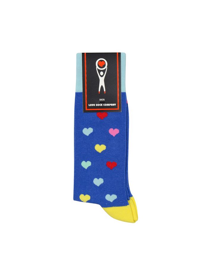 Love Sock Company Men's Casual Socks Hearts Macy's