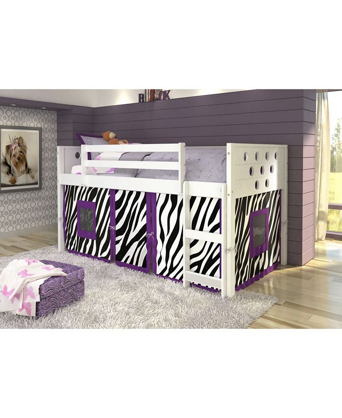 zebra bunk beds