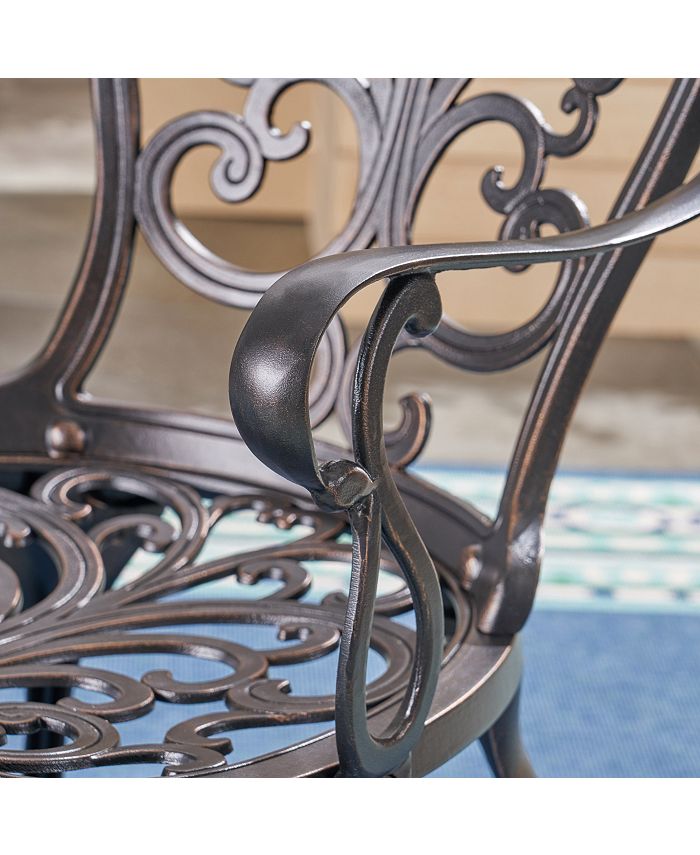 Furniture Vigo Outdoor 5pc Dining Set, Quick Ship Macy's