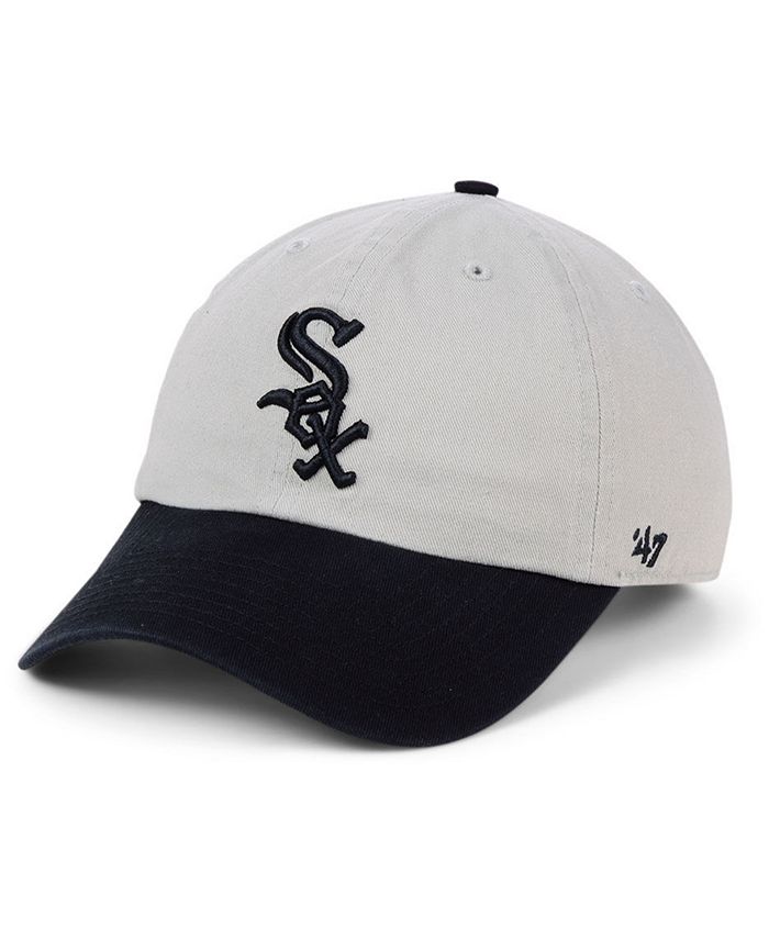 '47 Brand Chicago White Sox Gray 2-Tone CLEAN UP Cap - Macy's