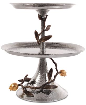 Michael Aram - Pomegranate 2-Tier &Eacute;tag&egrave;re