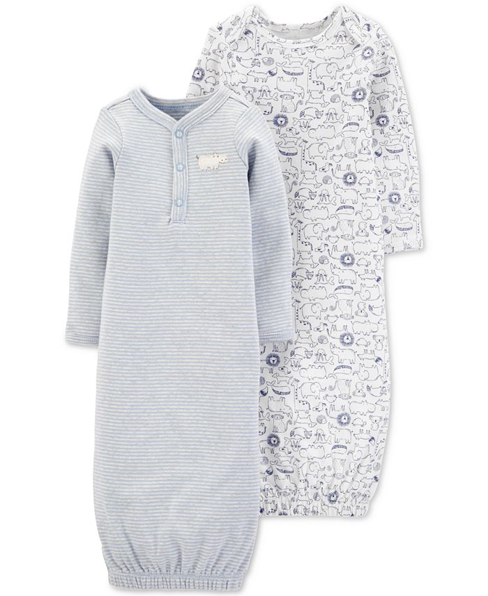 Carter's Baby Boys 2Pc. Cotton Sleep Gowns Macy's