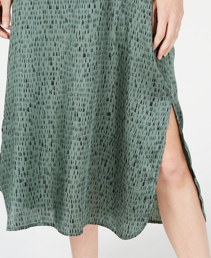 Eileen Fisher Organic Printed Cami Dress - Macy's