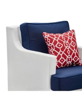 Hampton Outdoor Mesh Chair with Cushions