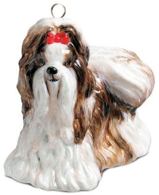 Joy to the World - Shih Tzu Christmas Ornament