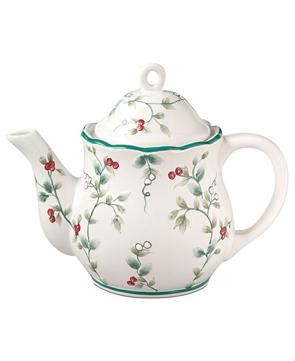 Pfaltzgraff Winterberry Teapot & Reviews Serveware Dining Macy's