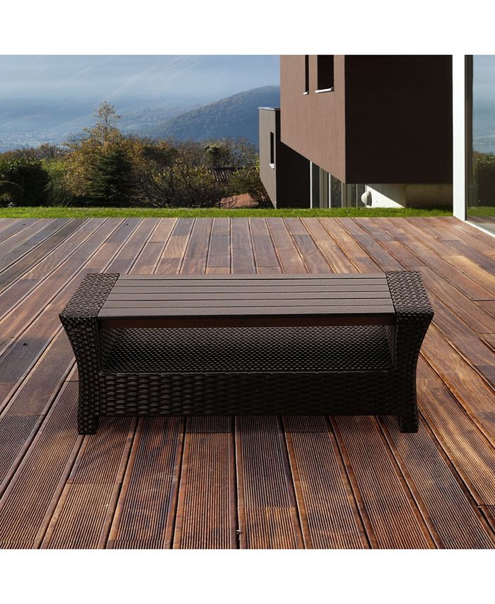 Amazonia Patio Coffee Table Rectangular Macy's