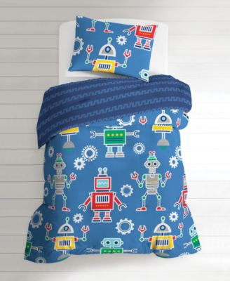 Dream Factory Robots & Bits Full/Queen Comforter Set