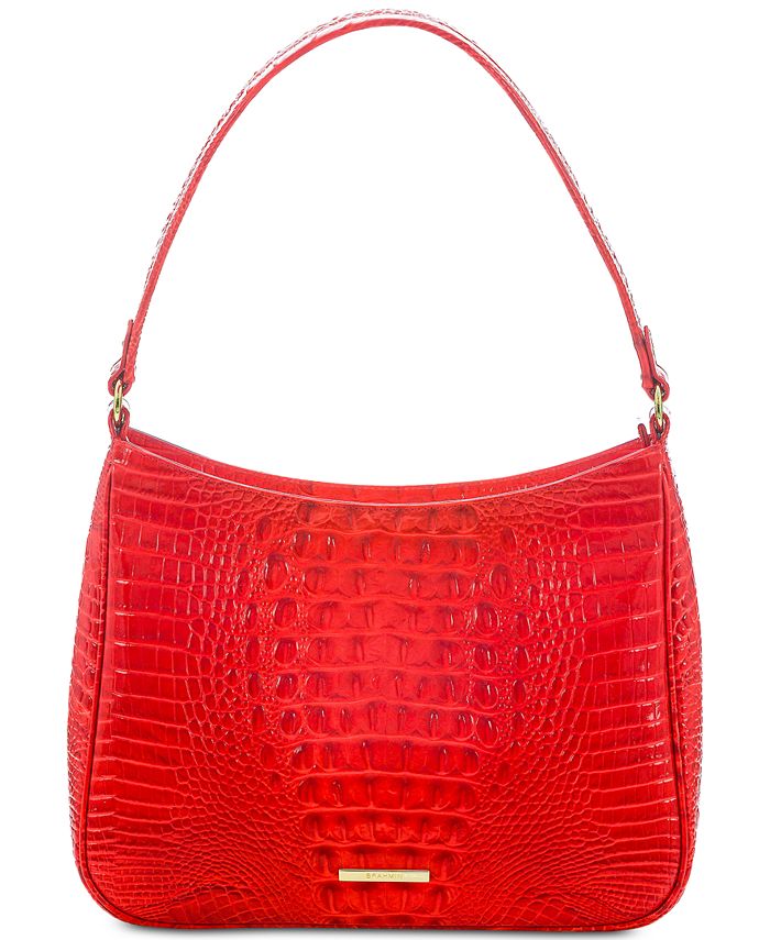Brahmin Noelle Melbourne Embossed Leather Shoulder Bag Macy s