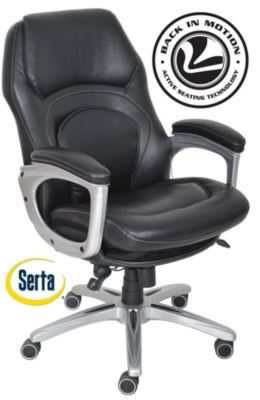 Wellness Executive Leather Office Chair