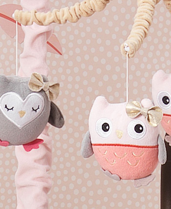 Lambs & Ivy Family Tree Owl Musical Baby Crib Mobile & Reviews Sheets