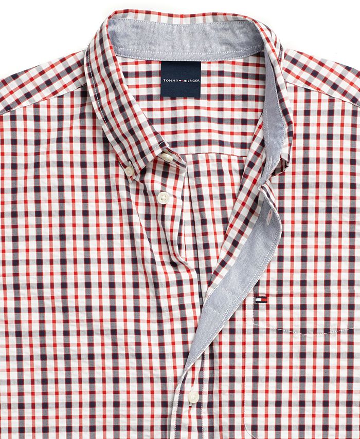 Tommy Hilfiger Men's Widmore Check Shirt with Closures Macy's