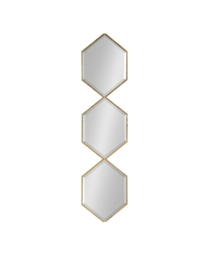 Kate And Laurel Roycen Metal Accent Wall Mirror In Gold