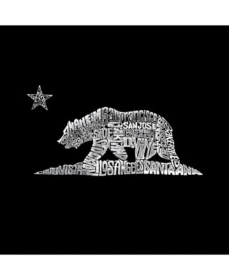 Mens Premium Blend Word Art T-Shirt - California Bear