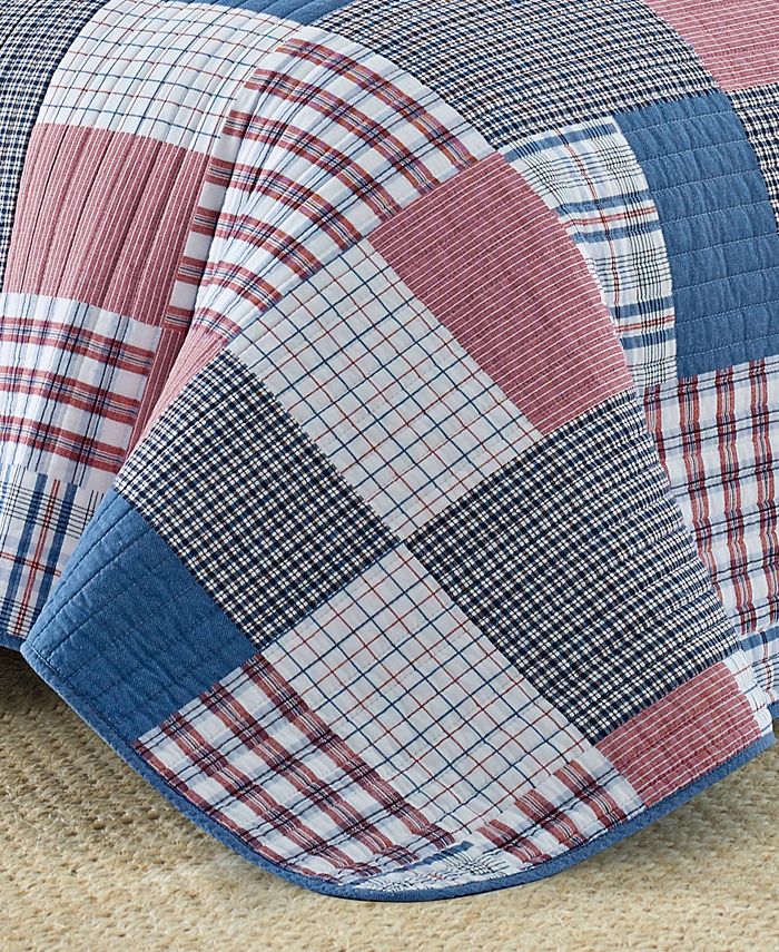 Nautica Seaside Patchwork Twin Quilt Set Macy's