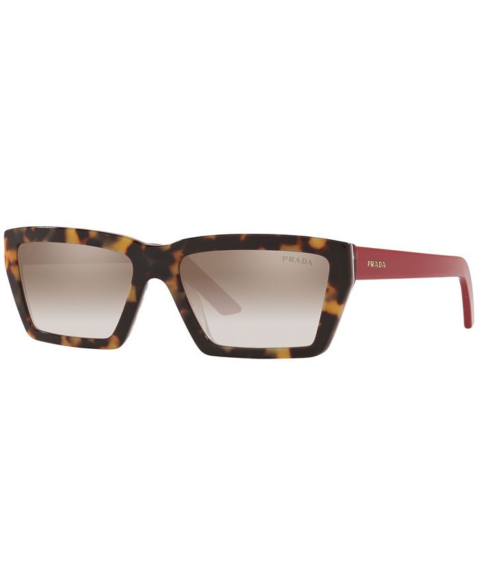 PRADA Sunglasses, PR 04VS 57 & Reviews - Sunglasses by Sunglass Hut -  Handbags & Accessories - Macy's