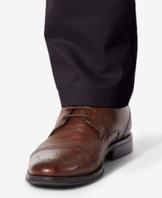 Men's Signature Lux Cotton Athletic Fit Stretch Khaki Pants 