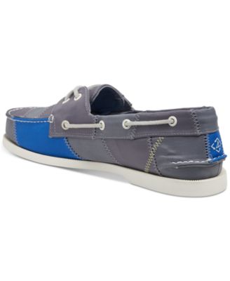 gray sperrys men's