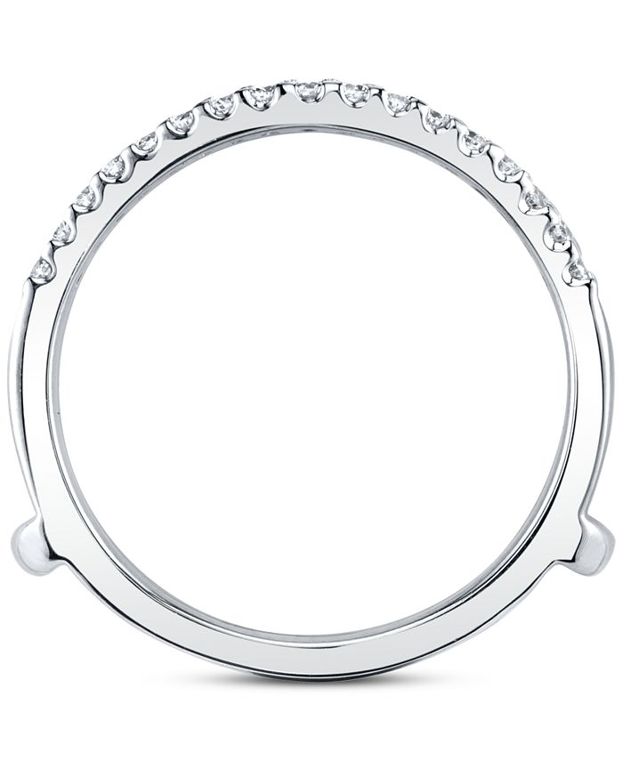 Macy's - Diamond Enhancer Ring Guard (1/3 ct. t.w.) in 14k White Gold