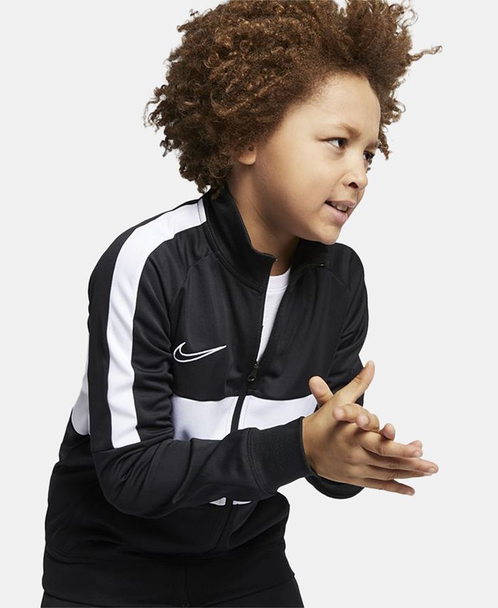 Nike Big Boys Dri-FIT Academy Colorblocked I96 Soccer Jacket & Reviews ...