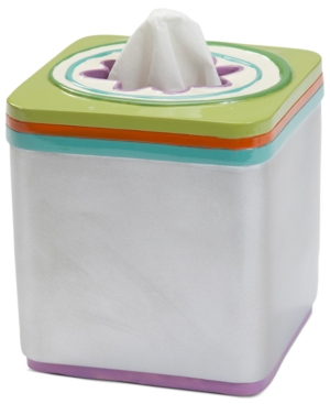 Creative Bath Accessories, All That Jazz Tissue Holder Bedding