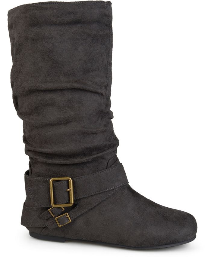 Journee Collection Women's Shelley Buckles Boots - Macy's