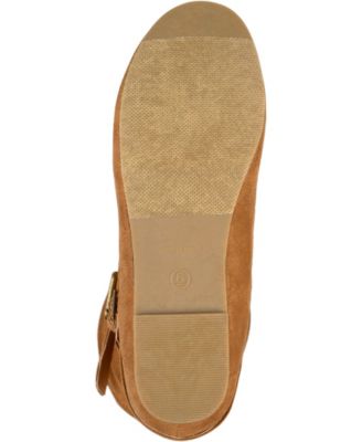 Women's Shelley Rouched Buckle Mid Shaft Boots