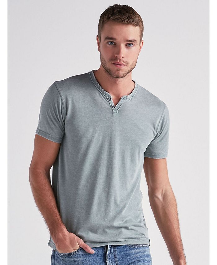 Lucky Brand Men's Classic Venice Burnout Notch T-Shirt - Macy's